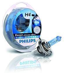 Die BlueVision-ultra-12V-Lampen gibt es als H1, H4 und H7. Foto: Philips/Auto-Reporter.NET